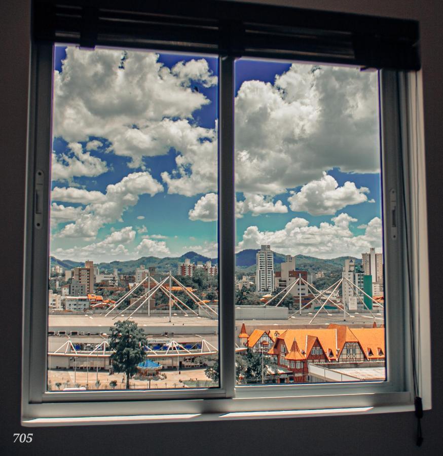 Loft Com Vista Para Vila Germanica 705 Блуменау Экстерьер фото